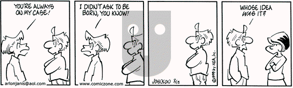 Arlo and Janis - Monday March 15, 1999 Comic Strip
