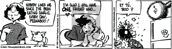 Rose is Rose on Saturday September 16, 1995 Comic Strip