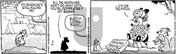 Over the Hedge on Friday March 21, 2003 Comic Strip