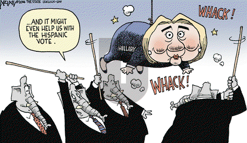 Robert Ariail on Friday July 22, 2016 Comic Strip