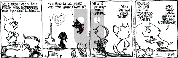 Prickly City on Saturday October 9, 2004 Comic Strip
