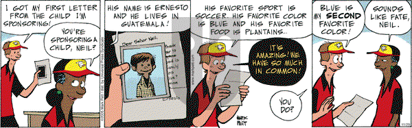 Lucky Cow - Tuesday November 29, 2005 Comic Strip