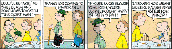 Drabble on Saturday March 17, 2012 Comic Strip