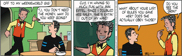 Luann - Monday March 19, 2012 Comic Strip
