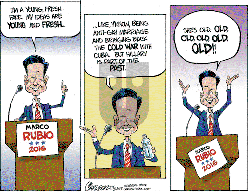 Stuart Carlson on Wednesday April 15, 2015 Comic Strip