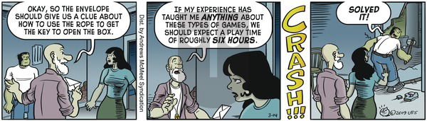 Alley Oop on Thursday March 14, 2019 Comic Strip