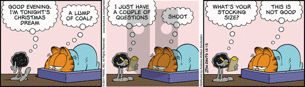 Garfield on Wednesday December 13, 2017 Comic Strip