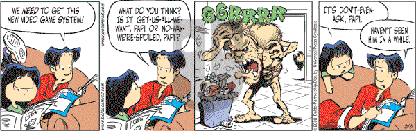 Baldo on Friday June 6, 2008 Comic Strip