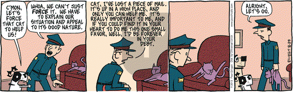 Pooch Cafe - Thursday August 29, 2013 Comic Strip