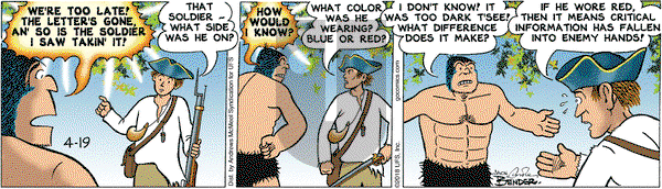 Alley Oop on Thursday April 19, 2018 Comic Strip