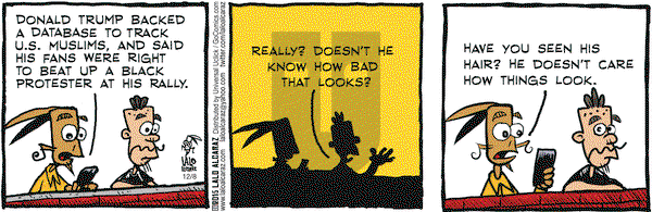 La Cucaracha on Tuesday December 8, 2015 Comic Strip
