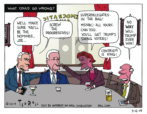 Ted Rall on Monday May 6, 2019 Comic Strip