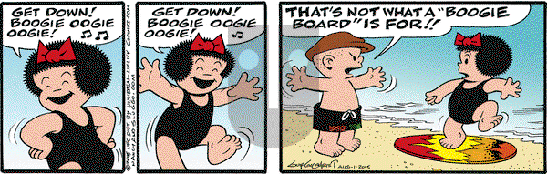 Nancy on Saturday August 1, 2015 Comic Strip