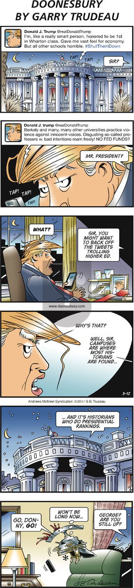 Doonesbury on Sunday March 12, 2017 Comic Strip