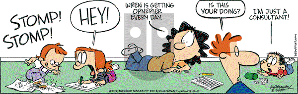 Baby Blues on Thursday April 2, 2015 Comic Strip