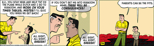Rip Haywire on Saturday February 6, 2016 Comic Strip