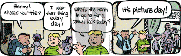 JumpStart on Monday March 25, 2019 Comic Strip