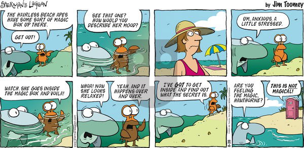 Sherman's Lagoon - Sunday August 28, 2022 Comic Strip