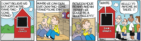 Drabble on Wednesday May 20, 2015 Comic Strip