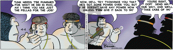 Alley Oop on Monday April 4, 2016 Comic Strip