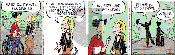 Baldo on Tuesday February 14, 2006 Comic Strip