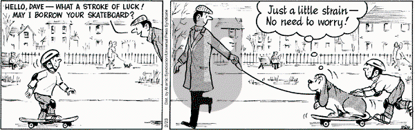 Fred Basset on Monday February 23, 2009 Comic Strip