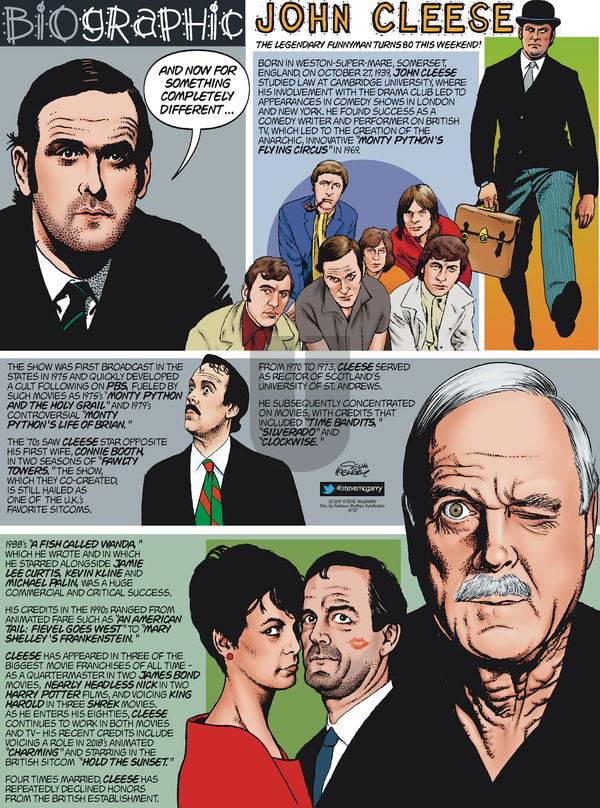 Biographic on Sunday October 27, 2019 Comic Strip
