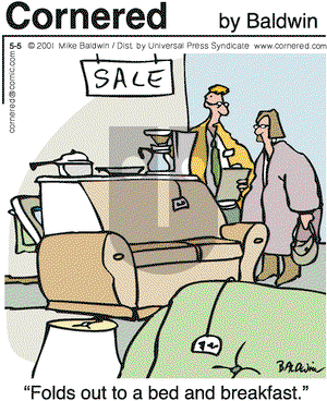 Cornered on Saturday May 5, 2001 Comic Strip