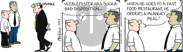 The Born Loser on Tuesday February 23, 2010 Comic Strip