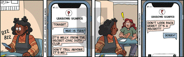 Heart of the City - Monday April 15, 2024 Comic Strip