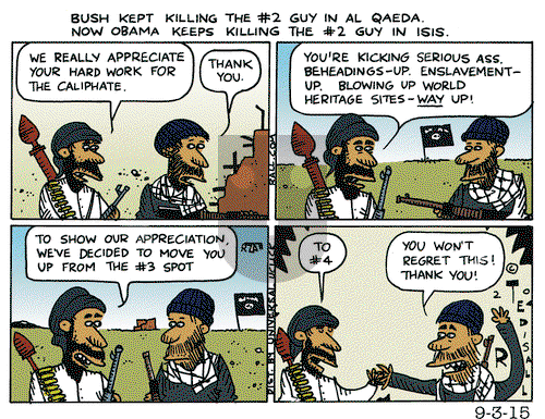 Ted Rall on Thursday September 3, 2015 Comic Strip