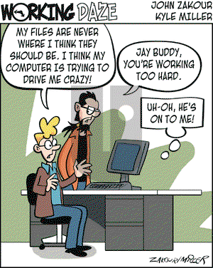 Working Daze on Friday April 28, 2006 Comic Strip