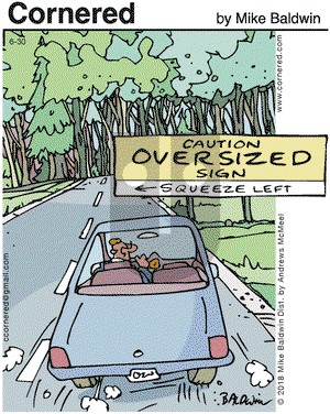 Cornered on Saturday June 30, 2018 Comic Strip