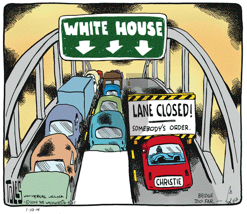 Tom Toles on Friday January 10, 2014 Comic Strip