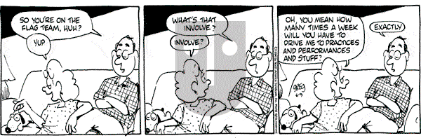 Luann on Thursday June 9, 1994 Comic Strip