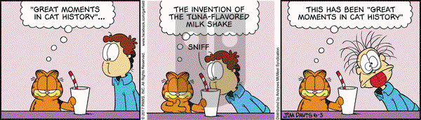 Garfield on Saturday June 3, 2017 Comic Strip