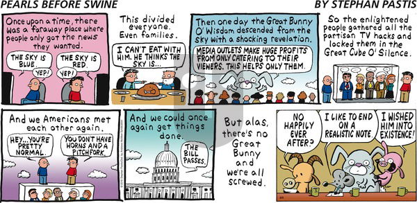 Pearls Before Swine on Sunday February 3, 2019 Comic Strip