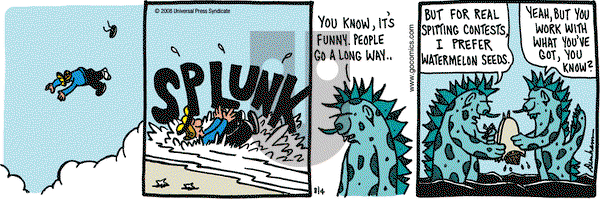 Overboard on Monday August 4, 2008 Comic Strip