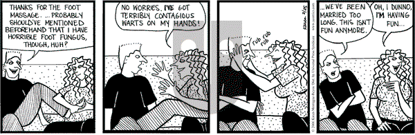 Clear Blue Water on Saturday February 25, 2006 Comic Strip