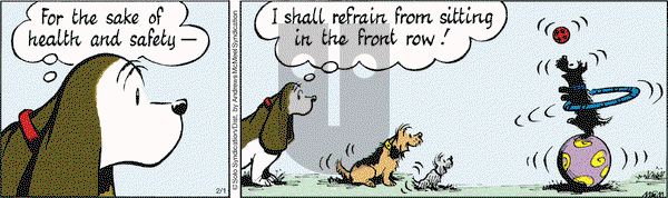 Fred Basset on Thursday February 1, 2018 Comic Strip