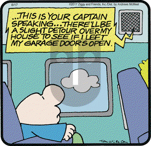 Ziggy on Thursday August 17, 2017 Comic Strip