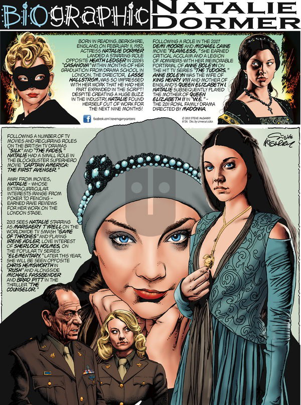 Biographic on Sunday May 26, 2013 Comic Strip