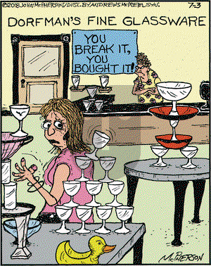 Close to Home on Tuesday July 3, 2018 Comic Strip