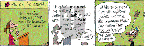 The Knight Life on Monday June 2, 2014 Comic Strip