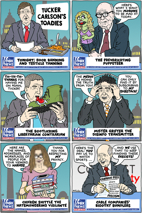 Brian McFadden on Tuesday April 26, 2022 Comic Strip