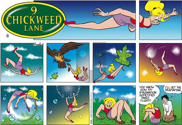 9 Chickweed Lane on Sunday August 24, 2003 Comic Strip