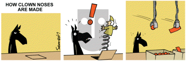 Dark Side of the Horse on Thursday April 4, 2013 Comic Strip