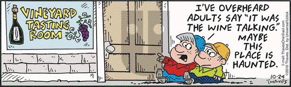 Frank and Ernest on Monday October 24, 2016 Comic Strip
