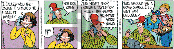 Rose is Rose on Tuesday March 25, 2025 Comic Strip