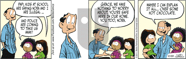 Baldo on Saturday October 29, 2011 Comic Strip
